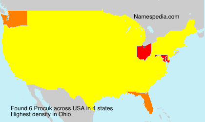 Surname Procuk in USA Surname Procuk in USA