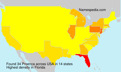 Surname Proenca in USA Surname Proenca in USA
