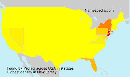 Surname Profaci in USA Surname Profaci in USA