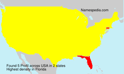 Surname Profil in USA Surname Profil in USA