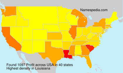 Surname Profit in USA Surname Profit in USA