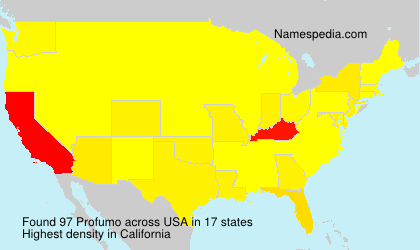 Surname Profumo in USA Surname Profumo in USA
