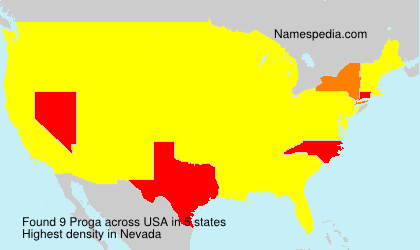 Surname Proga in USA Surname Proga in USA