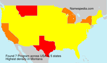 Surname Program in USA Surname Program in USA