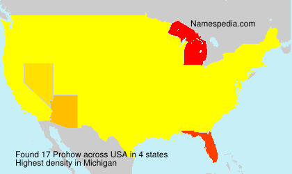 Surname Prohow in USA Surname Prohow in USA