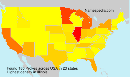 Surname Prokes in USA Surname Prokes in USA