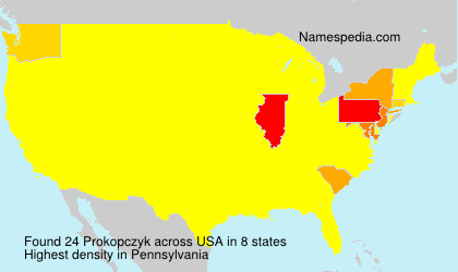 Surname Prokopczyk in USA Surname Prokopczyk in USA