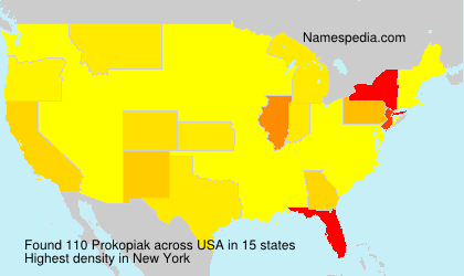 Surname Prokopiak in USA Surname Prokopiak in USA