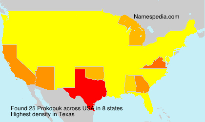 Surname Prokopuk in USA Surname Prokopuk in USA