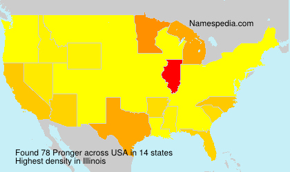Surname Pronger in USA Surname Pronger in USA