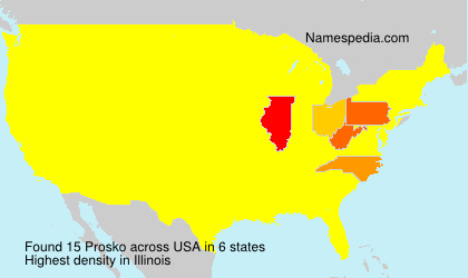 Surname Prosko in USA Surname Prosko in USA