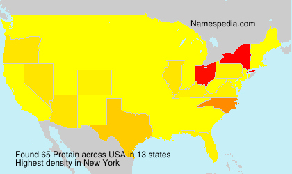 Surname Protain in USA Surname Protain in USA