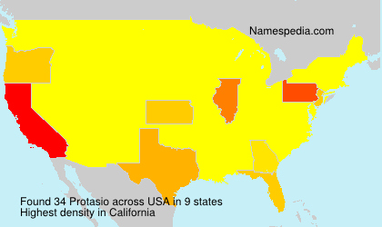 Surname Protasio in USA Surname Protasio in USA