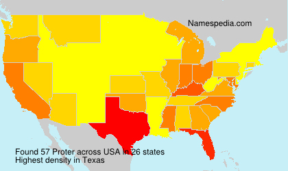 Surname Proter in USA Surname Proter in USA
