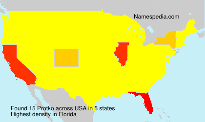 Surname Protko in USA Surname Protko in USA