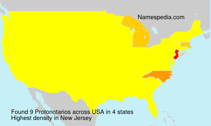 Surname Protonotarios in USA Surname Protonotarios in USA