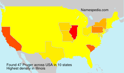 Surname Pruger in USA Surname Pruger in USA