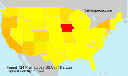 Surname Prull in USA Surname Prull in USA