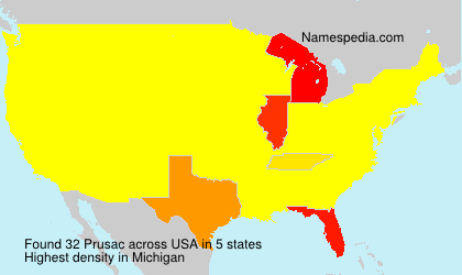 Surname Prusac in USA Surname Prusac in USA