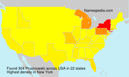 Surname Prusinowski in USA Surname Prusinowski in USA