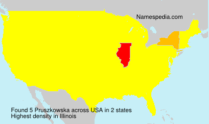 Surname Pruszkowska in USA Surname Pruszkowska in USA