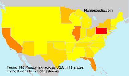 Surname Pruszynski in USA Surname Pruszynski in USA