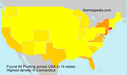 Surname Prutting in USA Surname Prutting in USA