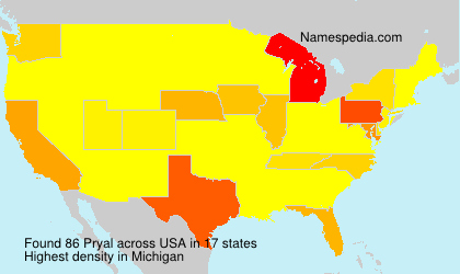 Surname Pryal in USA Surname Pryal in USA