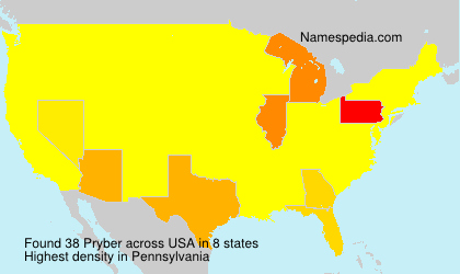 Surname Pryber in USA Surname Pryber in USA