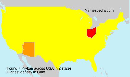 Surname Prykan in USA Surname Prykan in USA