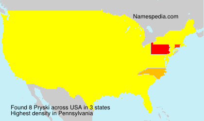 Surname Pryski in USA Surname Pryski in USA