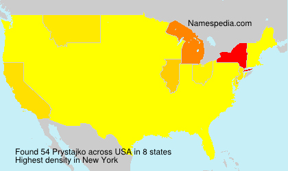Surname Prystajko in USA Surname Prystajko in USA