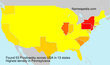 Surname Prystowsky in USA Surname Prystowsky in USA
