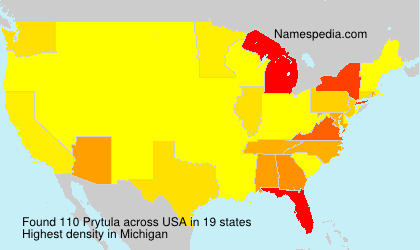 Surname Prytula in USA Surname Prytula in USA