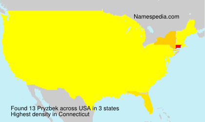 Surname Pryzbek in USA Surname Pryzbek in USA