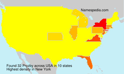 Surname Pryzby in USA Surname Pryzby in USA