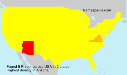 Surname Przeor in USA Surname Przeor in USA