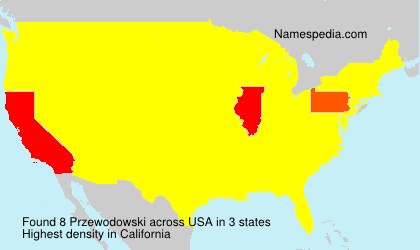 Surname Przewodowski in USA Surname Przewodowski in USA