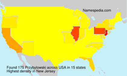 Surname Przybylowski in USA Surname Przybylowski in USA