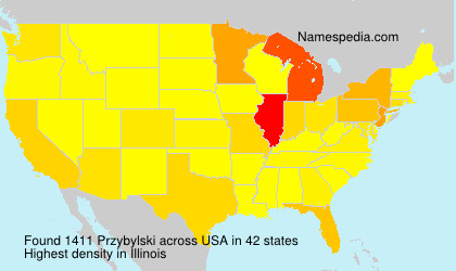 Surname Przybylski in USA Surname Przybylski in USA