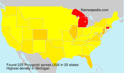 Surname Przygocki in USA Surname Przygocki in USA