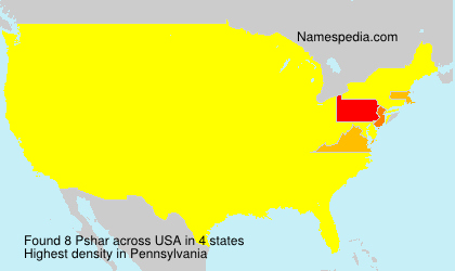 Surname Pshar in USA Surname Pshar in USA