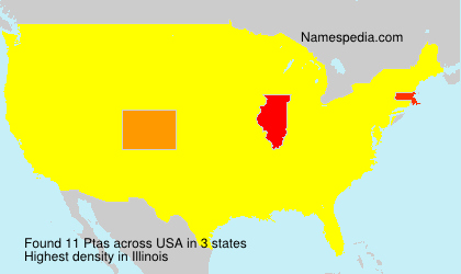 Surname Ptas in USA Surname Ptas in USA