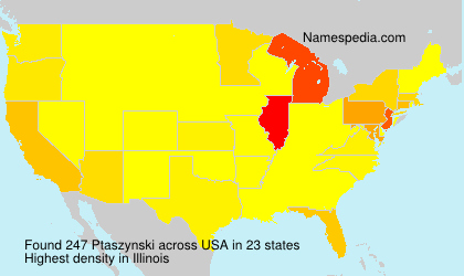 Surname Ptaszynski in USA Surname Ptaszynski in USA