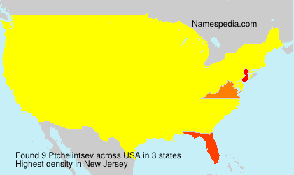 Surname Ptchelintsev in USA Surname Ptchelintsev in USA