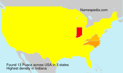Surname Puaca in USA