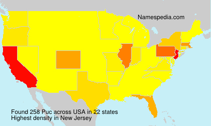 Surname Puc in USA Surname Puc in USA