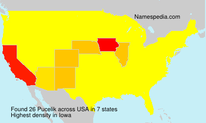 Surname Pucelik in USA Surname Pucelik in USA