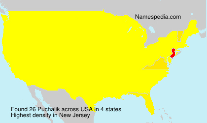Surname Puchalik in USA