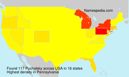 Surname Puchalsky in USA